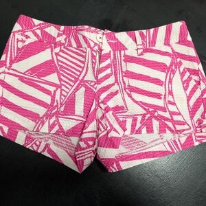 Lily Pulitzer Pink Patterned Women's Shorts